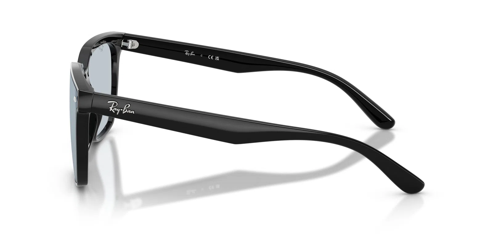 Ray-Ban 4466D Sunglasses - Transparent Grey - view 18